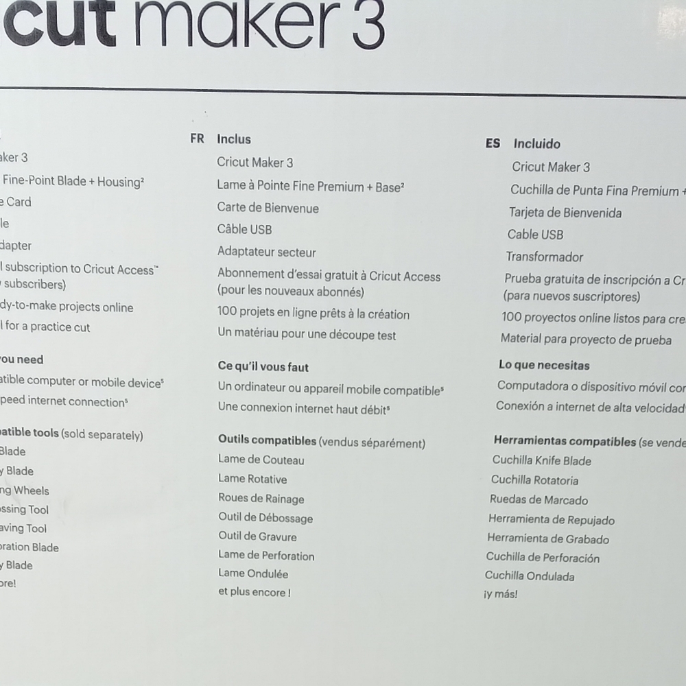 Cricut makrer 3